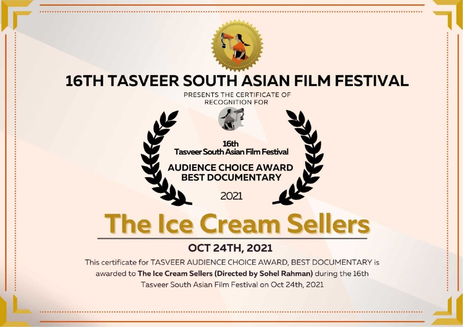 Audience Choice — Best Documentary